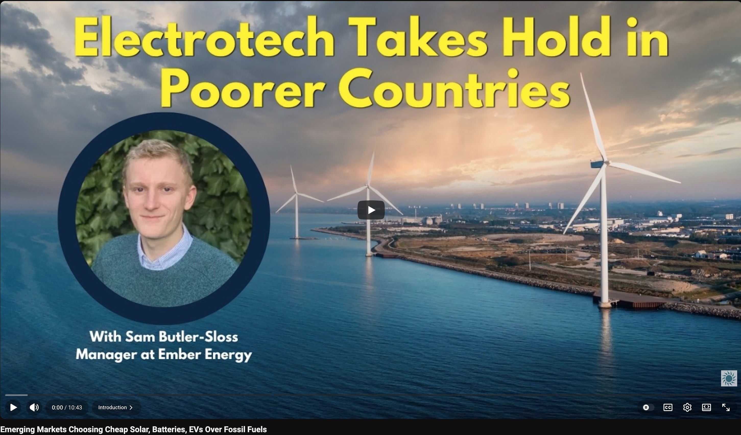 Emerging Markets Choosing Cheap Solar, Batteries, EVs Over Fossil Fuels